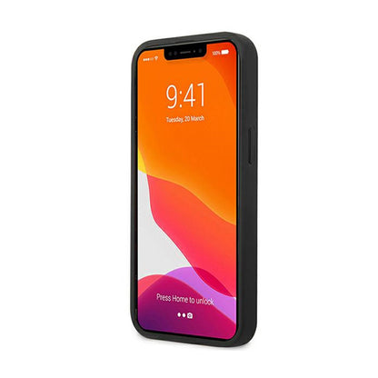 Mercedes Leather Urban Line – Dėklas iPhone 15 (raudonas)