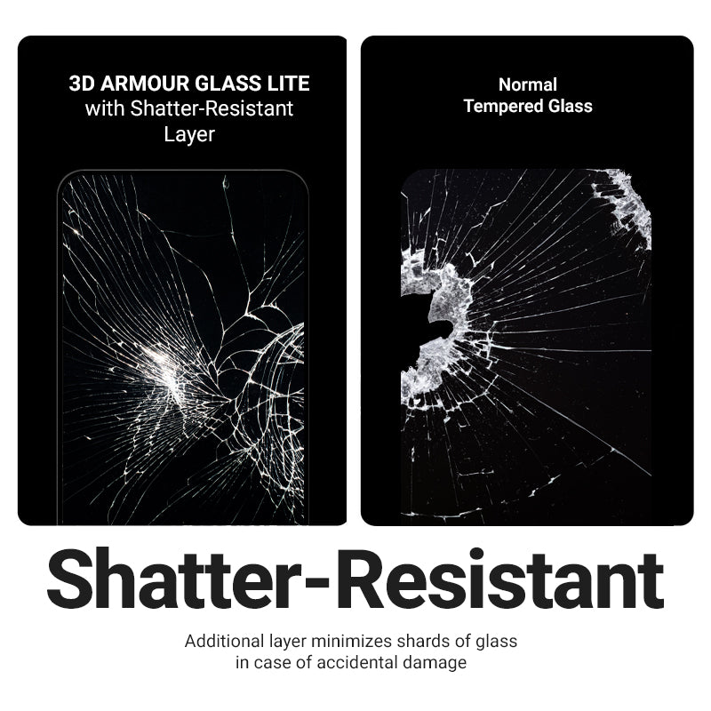 Crong 3D Armor Glass Lite - Grūdintas stiklas su pilna lipnia danga, skirta Samsung Galaxy A36 / A37 / A56 / A57 / S24 FE / S25 FE
