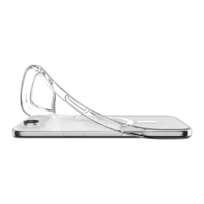 Spigen Liquid Crystal Mag MagSafe - Dėklas iPhone Air (Skaidrus/Baltas)