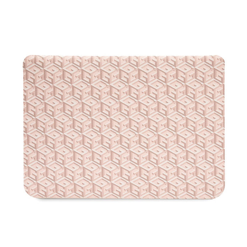 Guess GCube Stripes nešiojamojo kompiuterio dėklas - 14" nešiojamojo kompiuterio dėklas (rožinis)