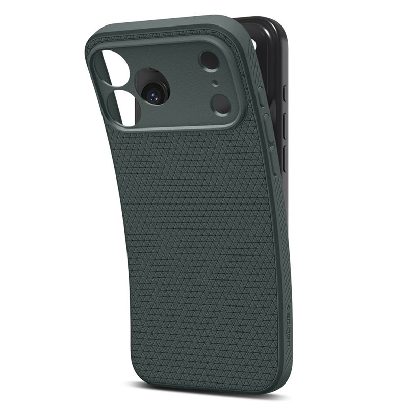 Spigen Liquid Air – Dėklas, skirtas iPhone 17 Pro Max (Gilės žalia)
