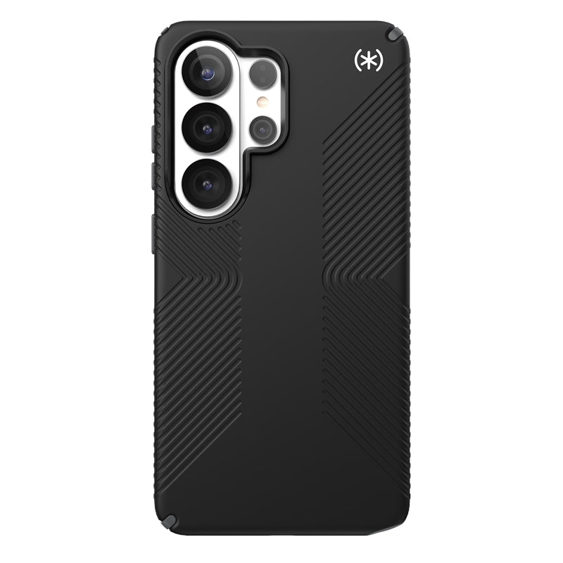 Speck Presidio2 Grip Magnet - Samsung Galaxy S26 Ultra MagSafe dėklas (juodas/skalūno pilkumo/baltas)