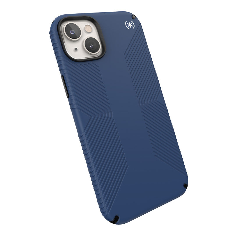 Speck Presidio2 Grip Magsafe dėklas – iPhone 15 Plus / iPhone 14 Plus (Coastal Blue / Black / White)