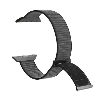 PURO nailono sportinė apyrankė – Apple Watch 38/40/41/42 mm (juoda)
