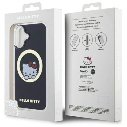 Hello Kitty IML Sweet Kitty MagSafe – Dėklas iPhone 16 (juodas)
