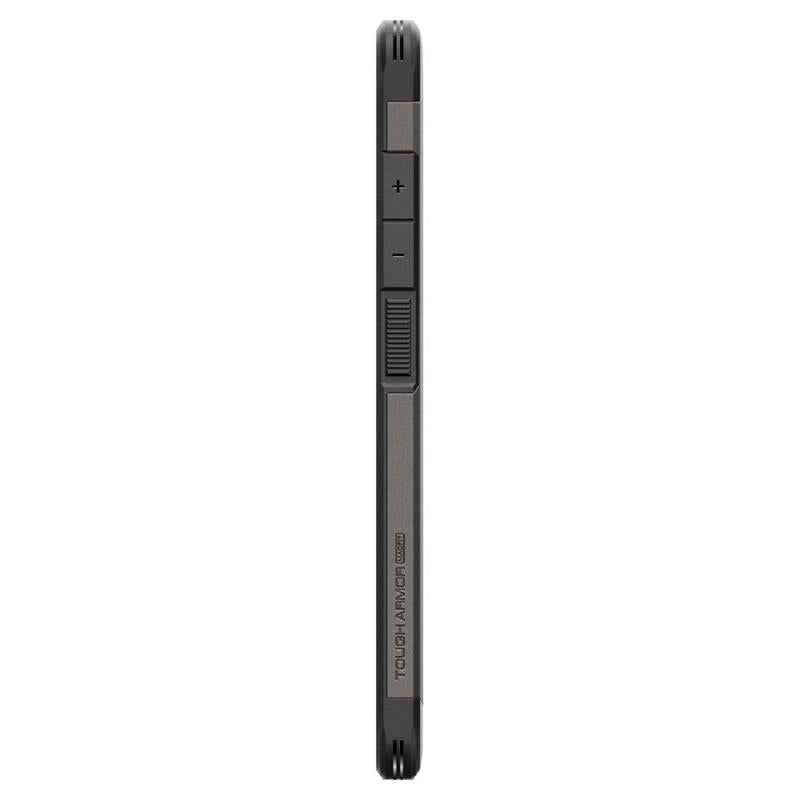 Spigen Tough Armor MagSafe – „Samsung Galaxy S25 Ultra“ dėklas (spalva „Gunmetal“)
