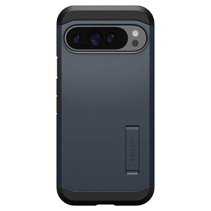 Spigen Tough Armor – dėklas, skirtas „Google Pixel 9 Pro XL“ (Metalo pilkumo)