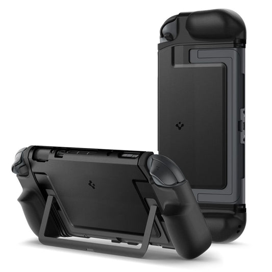 Spigen Dual Grip – dėklas, skirtas Nintendo Switch 2 (juoda)