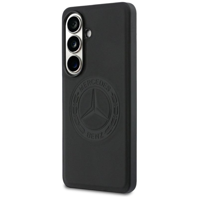 Mercedes Vintage Logo MagSafe - Samsung Galaxy S26 dėklas (juodas)
