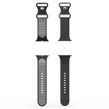 Spigen Nano Pop - Dirželis Apple Watch 44/45/46/49 mm (Juodosios sezamo)