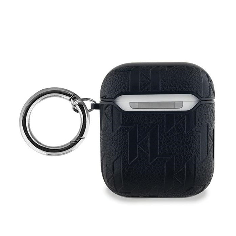 Karl Lagerfeld Monogram Choupette Head – AirPods 1/2 kartelė (juoda)