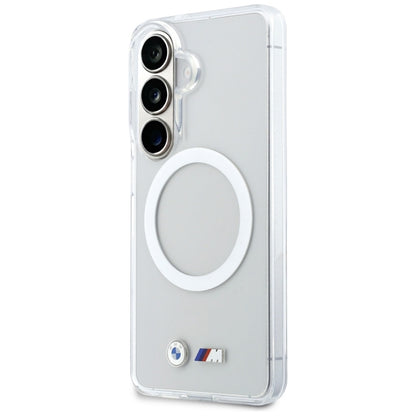 BMW IML Smūgiams Atsparus Metalinis Logotipas MagSafe - Samsung Galaxy S26 dėklas (Skaidrus)