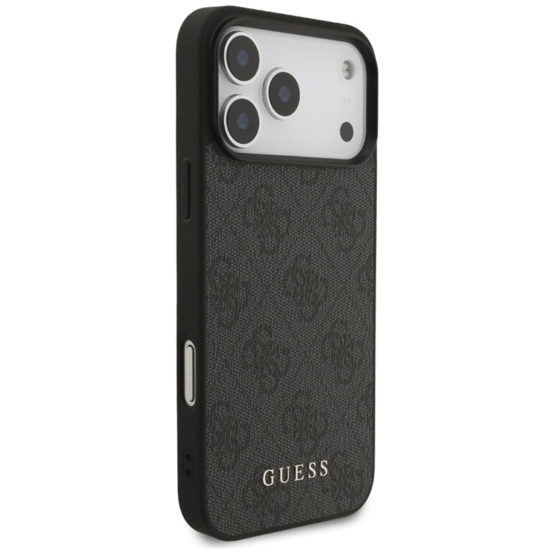 Guess 4G Classic - Dėklas iPhone 17 Pro Max (juodas)
