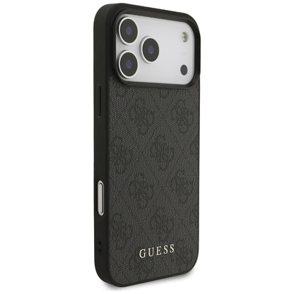Guess 4G Classic - Dėklas iPhone 17 Pro Max (juodas)