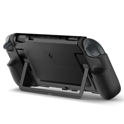 Spigen Dual Grip – dėklas, skirtas Nintendo Switch 2 (juoda)