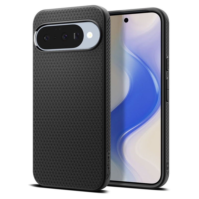Spigen Liquid Air Mag dėklas Google Pixel 10 / 10 Pro (Matinė juoda)