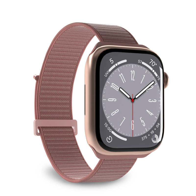 PURO Nylon Sport - Apple Watch apyrankė 38/40/41/42 mm (rožinė)