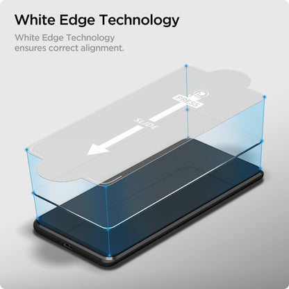 Spigen Glas.TR Slim 2 vnt. – Grūdintas stiklas, skirtas Samsung Galaxy A16 4G/5G / A26 5G / A17 4G/5G (2 vnt.)