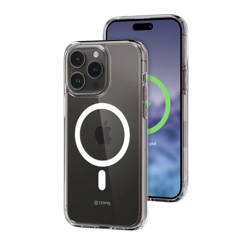Crong Skaidrus MAG Dėklas – iPhone 15 Pro MagSafe