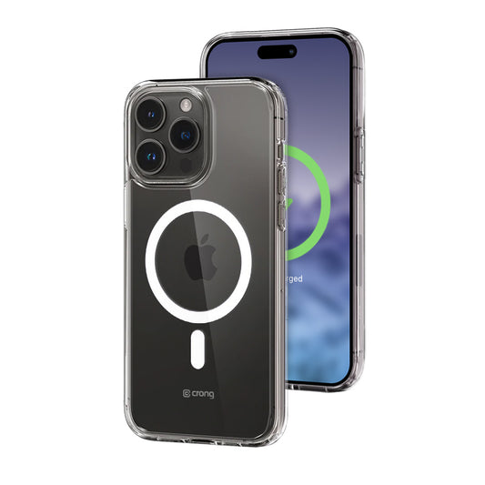Crong Skaidrus MAG Dėklas – iPhone 15 Pro MagSafe