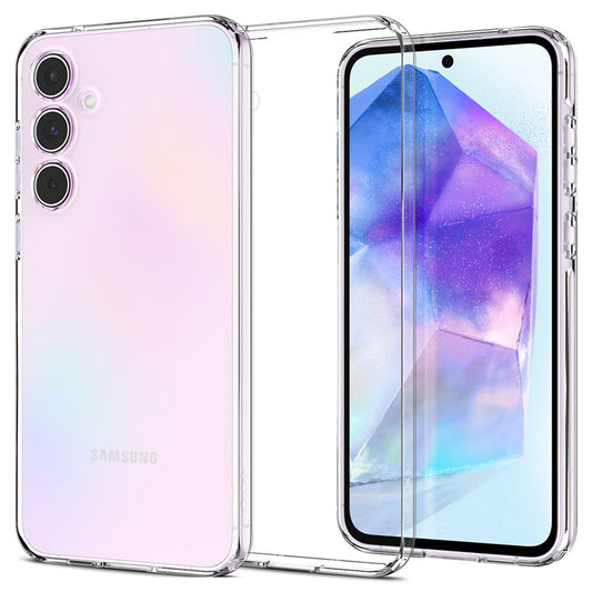 "Spigen Liquid Crystal" - "Samsung Galaxy A55 5G" dėklas (skaidrus)