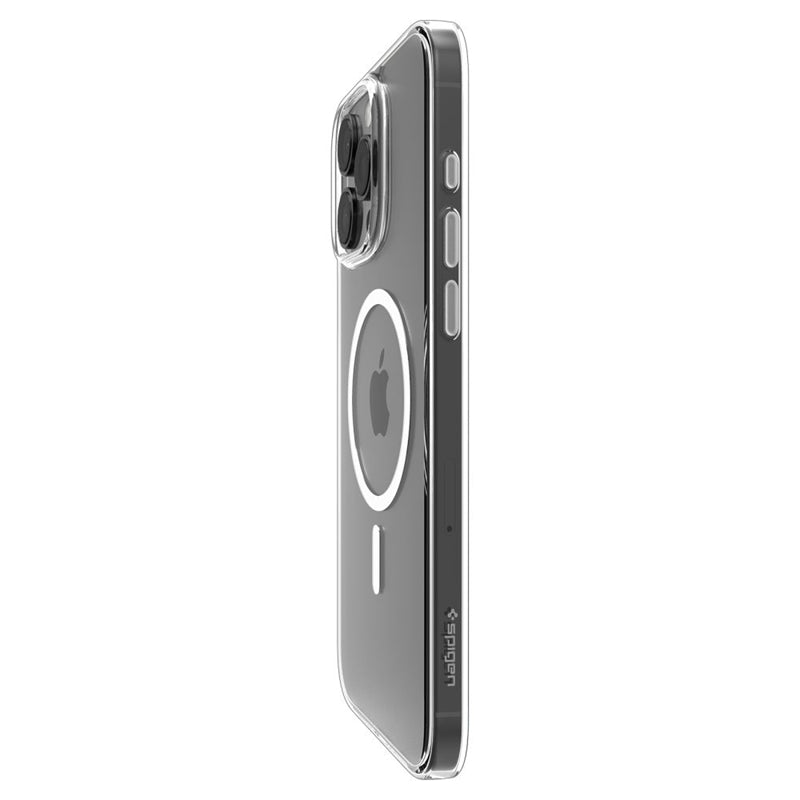 Spigen Thin Fit T Mag MagSafe dėklas iPhone 16 Pro (Skaidrus / Baltas)
