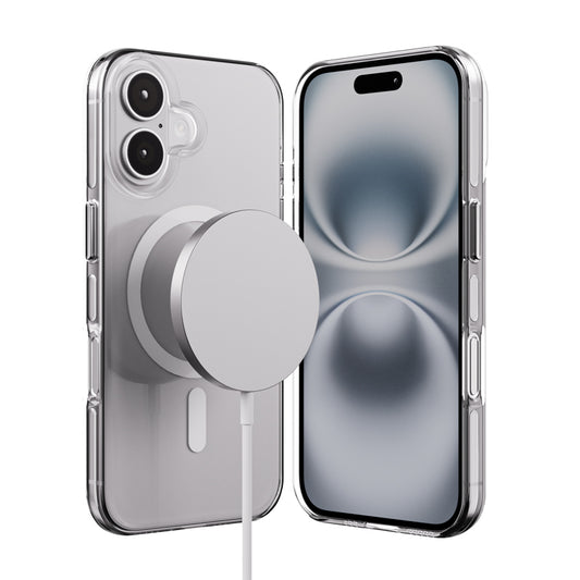 Crong Clear MAG Pro – dėklas iPhone 16 MagSafe (skaidrus)