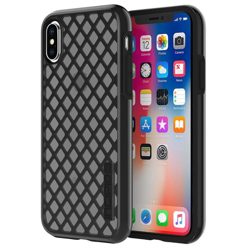 Incipio DualPro Sport – dėklas skirtas iPhone X (Juoda/Dūminė)