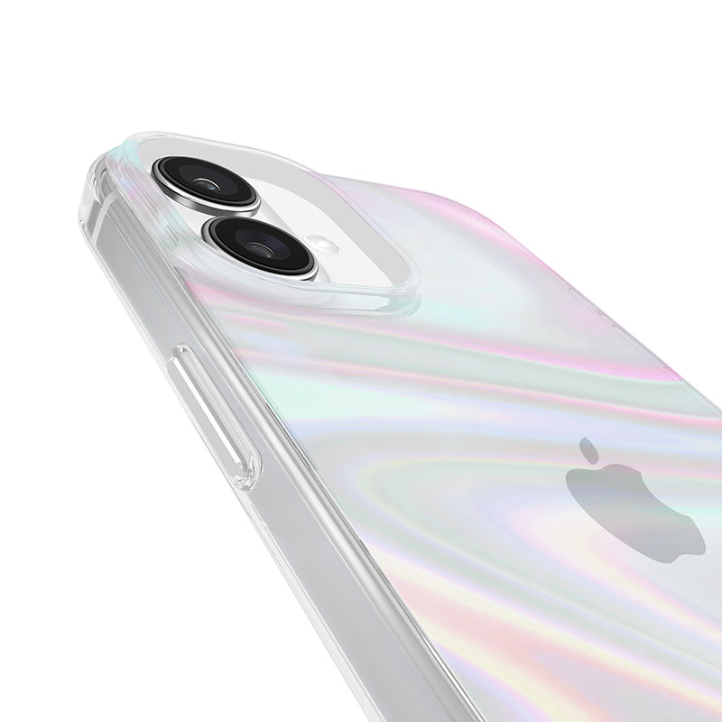 Case-Mate Soap Bubble – dėklas, skirtas „iPhone 16 Plus“ (vaivorykštinis)