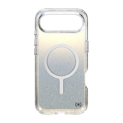Speck Presidio Lux MagSafe - iPhone Air dėklas (Hyper Mirror Glitter / Sidabro Metalo)