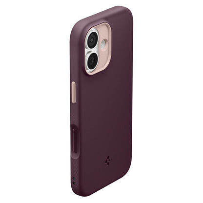 Spigen Nano Pop Mag MagSafe - Dėklas, skirtas iPhone 17 (Burgundy Bean)