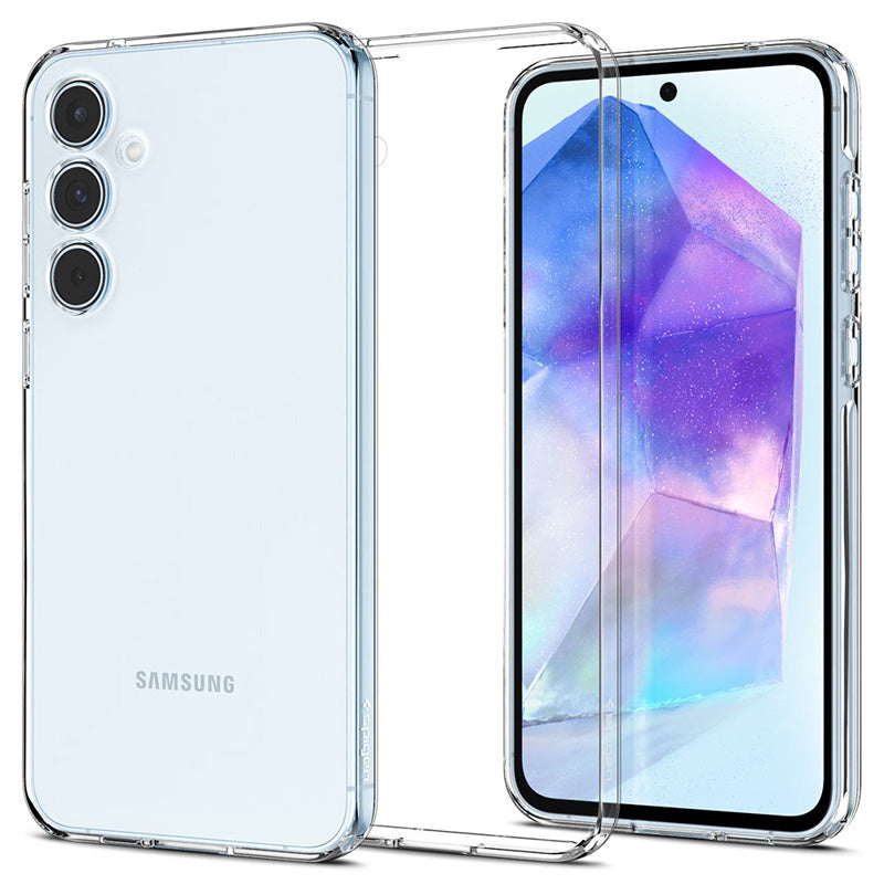 "Spigen Liquid Crystal" - "Samsung Galaxy A55 5G" dėklas (skaidrus)