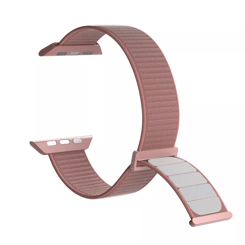 PURO Nylon Sport - Apple Watch apyrankė 38/40/41/42 mm (rožinė)