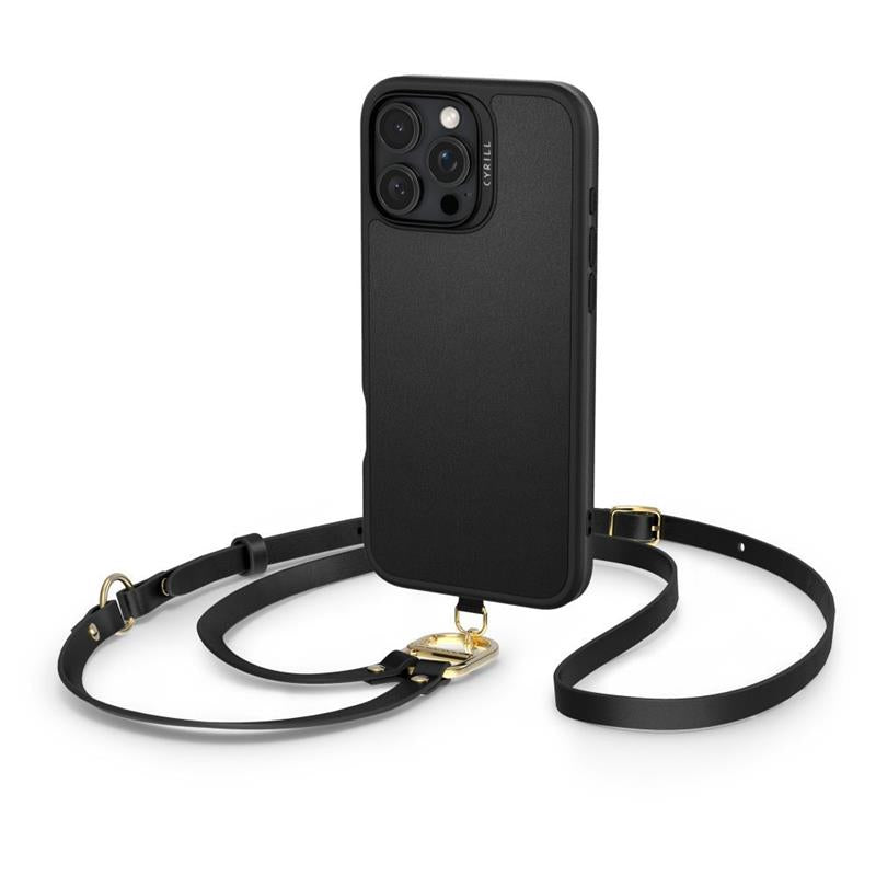 Spigen Cyrill Kajuk Classic Charm Mag MagSafe – dėklas, skirtas „iPhone 16 Pro Max“ (juodas)