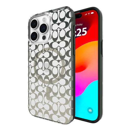 Coach Signature C Ombre MagSafe – Dėklas, skirtas iPhone 15 Pro Max (Deep Forest)