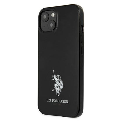 US Polo Assn Horses Logo - „iPhone 13 Mini“ dėklas (juodas)