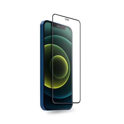 Crong Antibakterinis 3D Armor Glass – 9H grūdintas stiklas visam iPhone 12 Mini ekranui + montavimo rėmelis