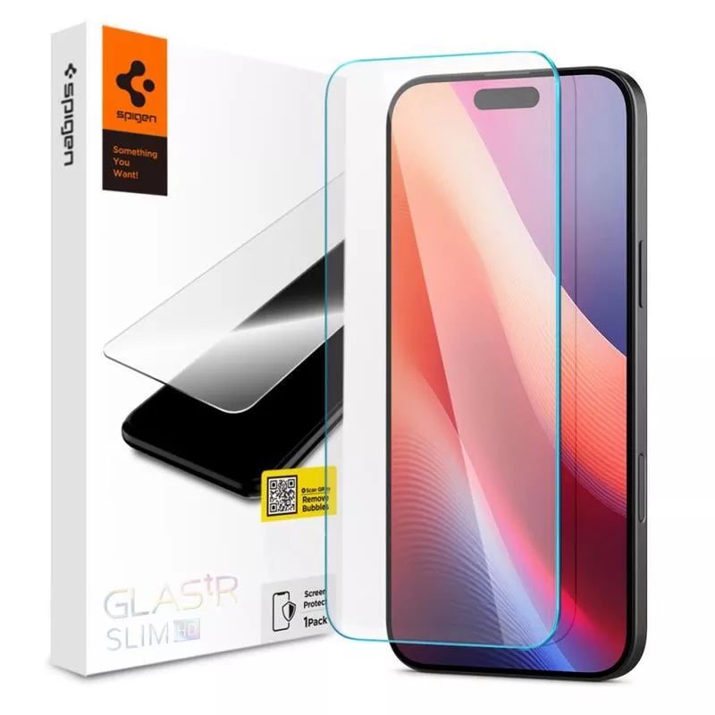 Spigen Glas.TR Slim – grūdintas stiklas, skirtas iPhone 16 Pro Max