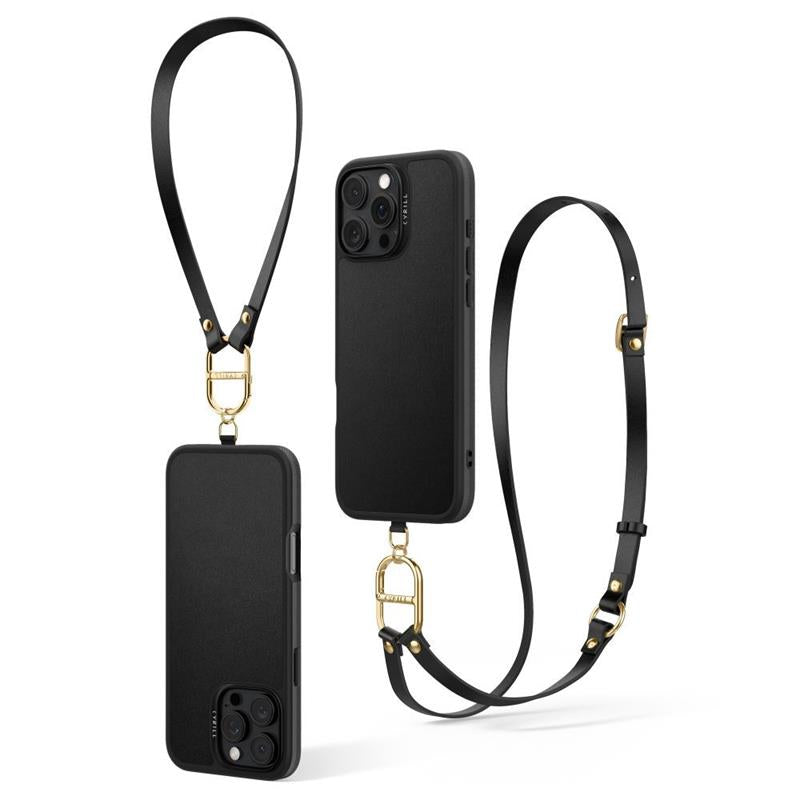 Spigen Cyrill Kajuk Classic Charm Mag MagSafe – dėklas, skirtas „iPhone 16 Pro Max“ (juodas)