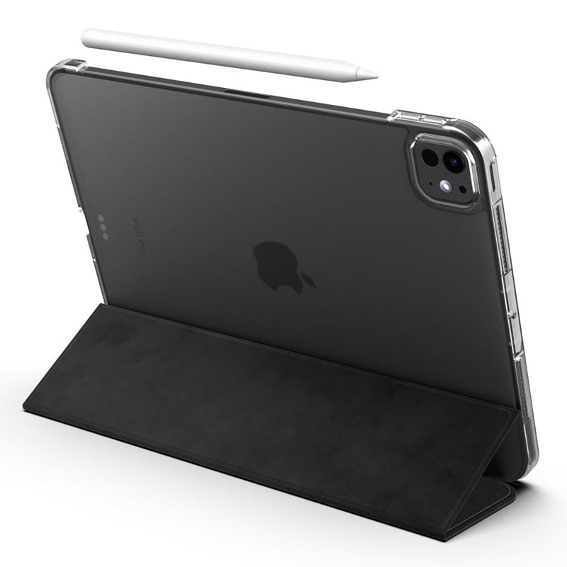 Spigen Liquid Air Folio – dėklas, skirtas iPad Pro 11" (M5, 2025 / M4, 2024) (juodas)
