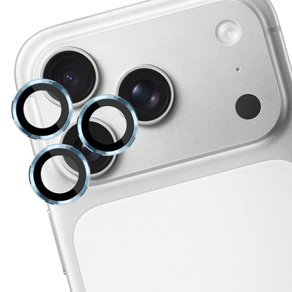 3mk Apsauga objektyvui Pro - Grūdintas stiklas kamerai skirta iPhone 17 Pro / iPhone 17 Pro Max (Vandenyno mėlyna)