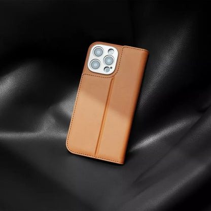Moshi Overture MagSafe – 3-in-1 odinis atverčiamas dėklas, skirtas iPhone 16 Pro Max (Caramel Brown)