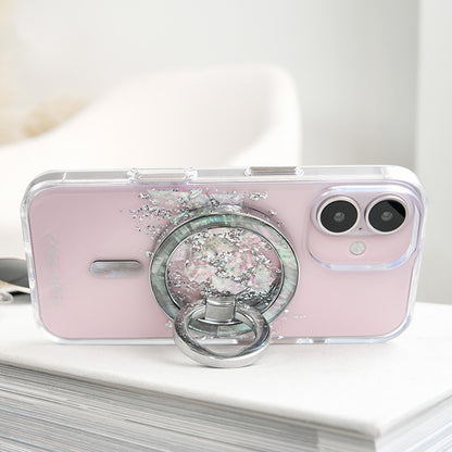 Case-Mate Karat MagSafe – dėklas, skirtas „iPhone 16“, su perlo inkrustacija („A Touch of Pearl“)