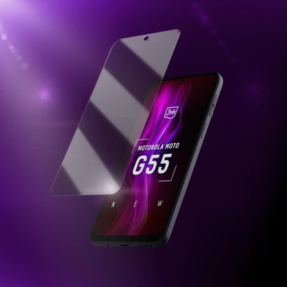 3mk FlexibleGlass - Hibridinis stiklas skirtas Motorola Moto G55 5G