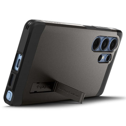 Spigen Tough Armor MagSafe – „Samsung Galaxy S25 Ultra“ dėklas (spalva „Gunmetal“)
