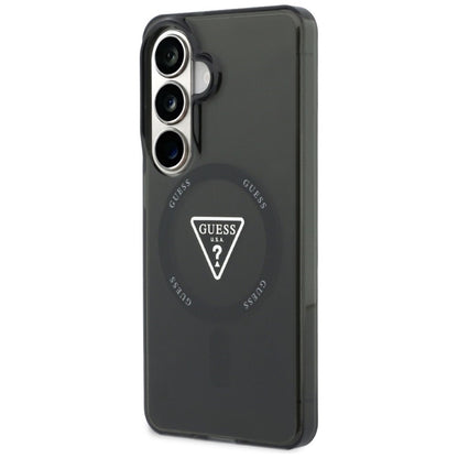Guess IML Gradient Triangle MagSafe - Samsung Galaxy S26 dėklas (juodas)