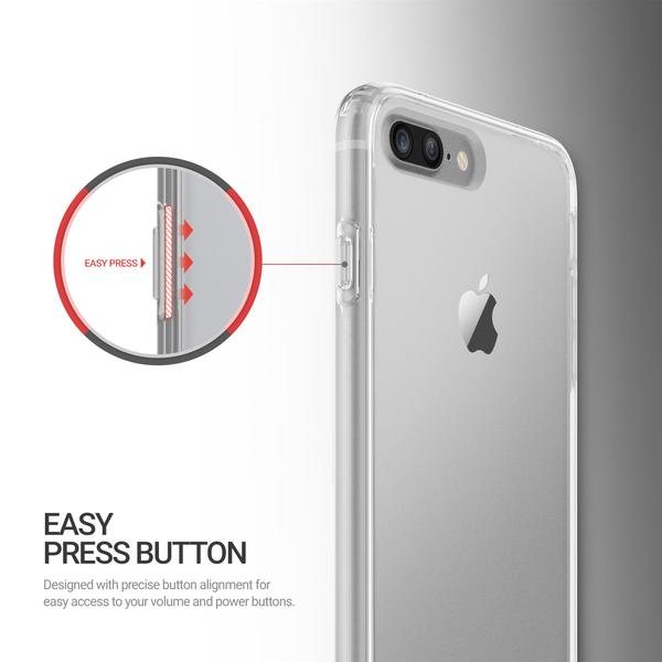 Obliq Naked Shield – Dėklas, skirtas „iPhone 7 Plus“ (skaidrus)