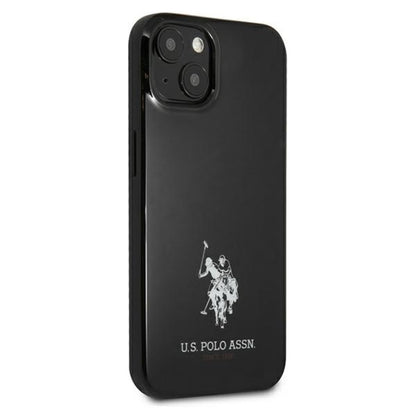 US Polo Assn Horses Logo - „iPhone 13 Mini“ dėklas (juodas)