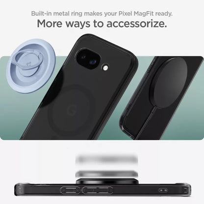 Spigen Ultra Hybrid Mag MagSafe – Dėklas Google Pixel 9a (Frost Black)