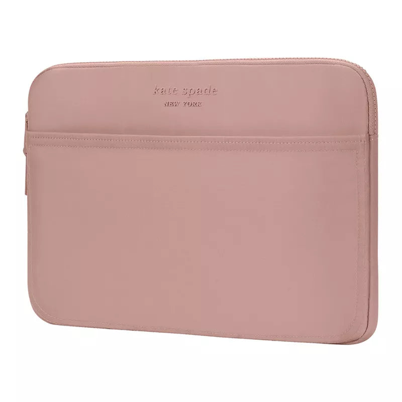 Kate Spade New York pūsto audinio dėklas – MacBook Pro 14" / Nešiojamojo kompiuterio 14" dėklas (Madison Rouge Nailonas)
